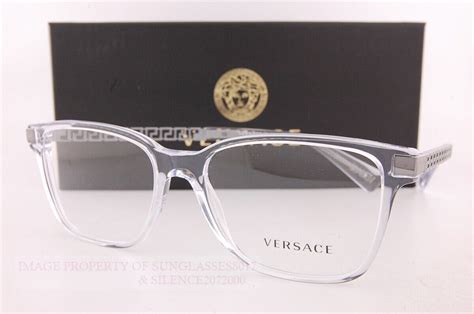 versace clear frame eyeglasses|versace eyeglass frames with rhinestones.